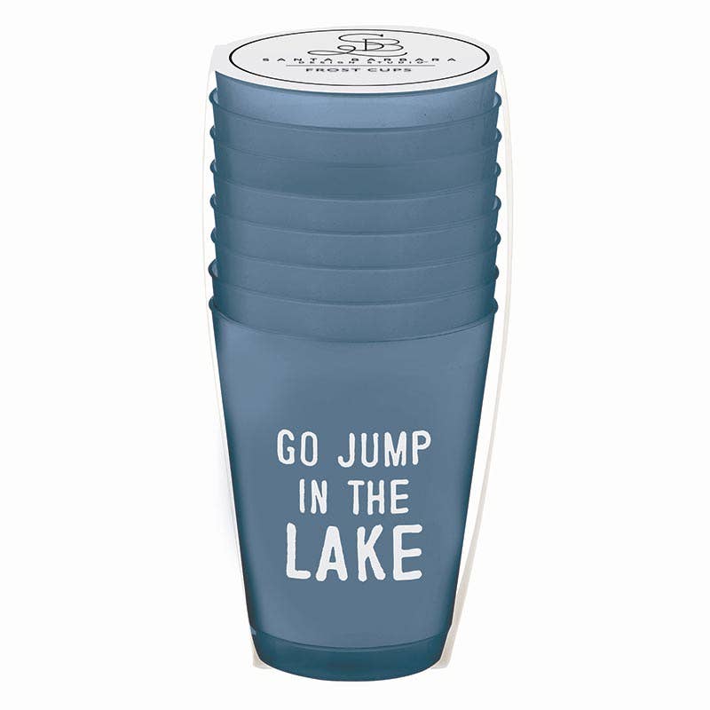 Go Jump in the Lake Frost Cups