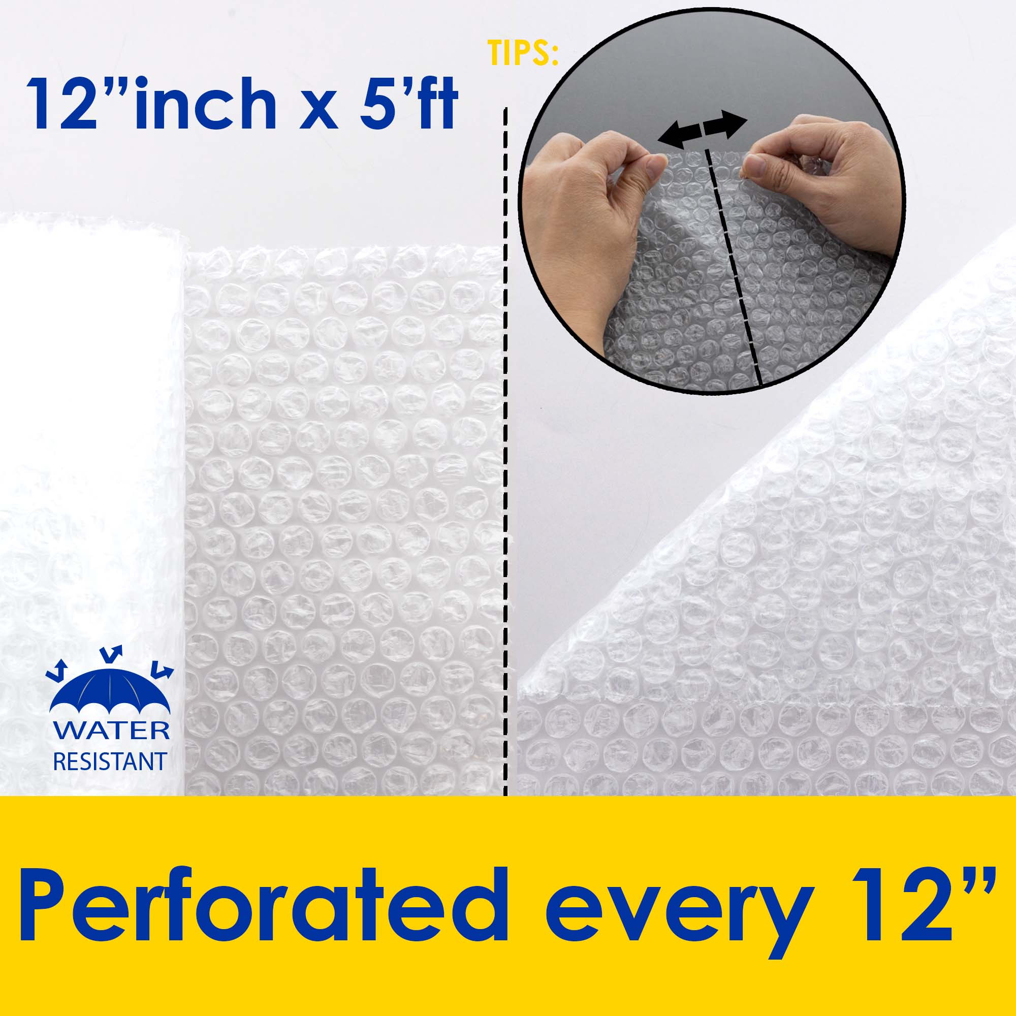 Bubble Roll Cushion Wrap 12 x 5