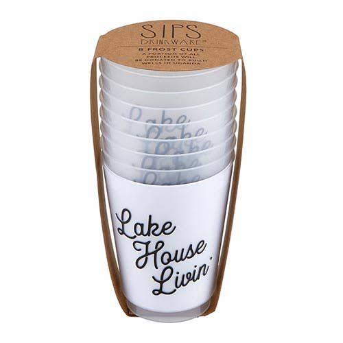 16oz Frost Cup - Lake House Livin'