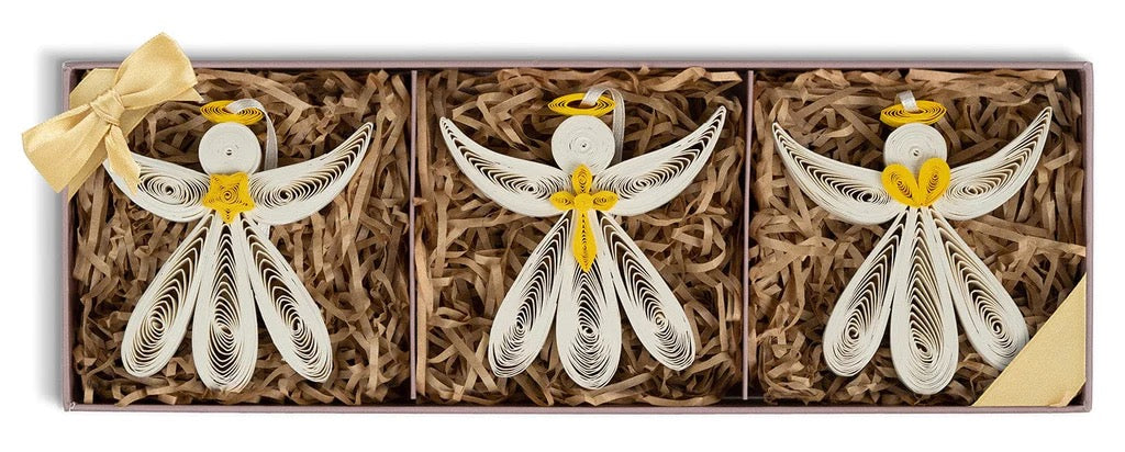 Quilled Angel Ornaments Box Set