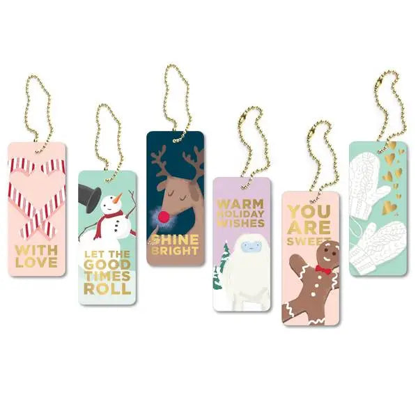 Holiday Gift Tag Assortment 6pk