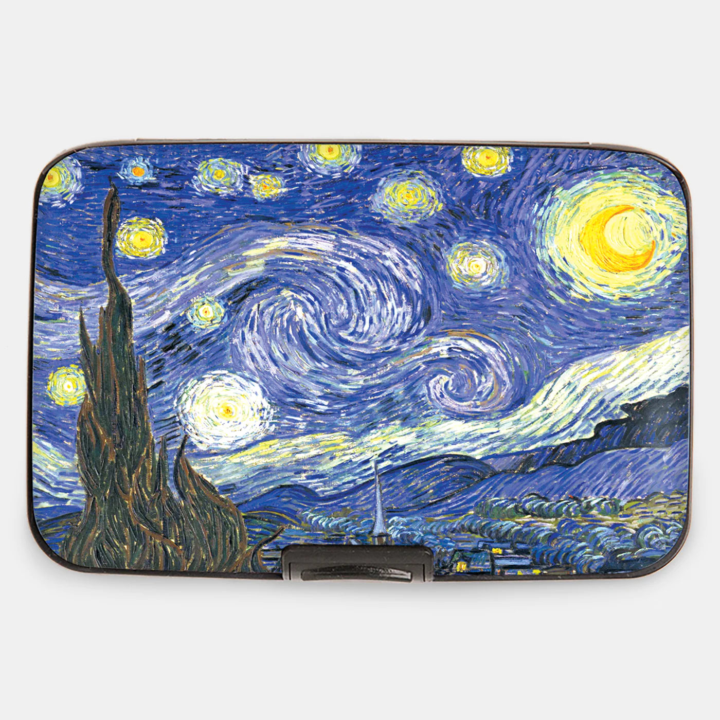 Starry Night Van Gogh RFID Armored Wallet