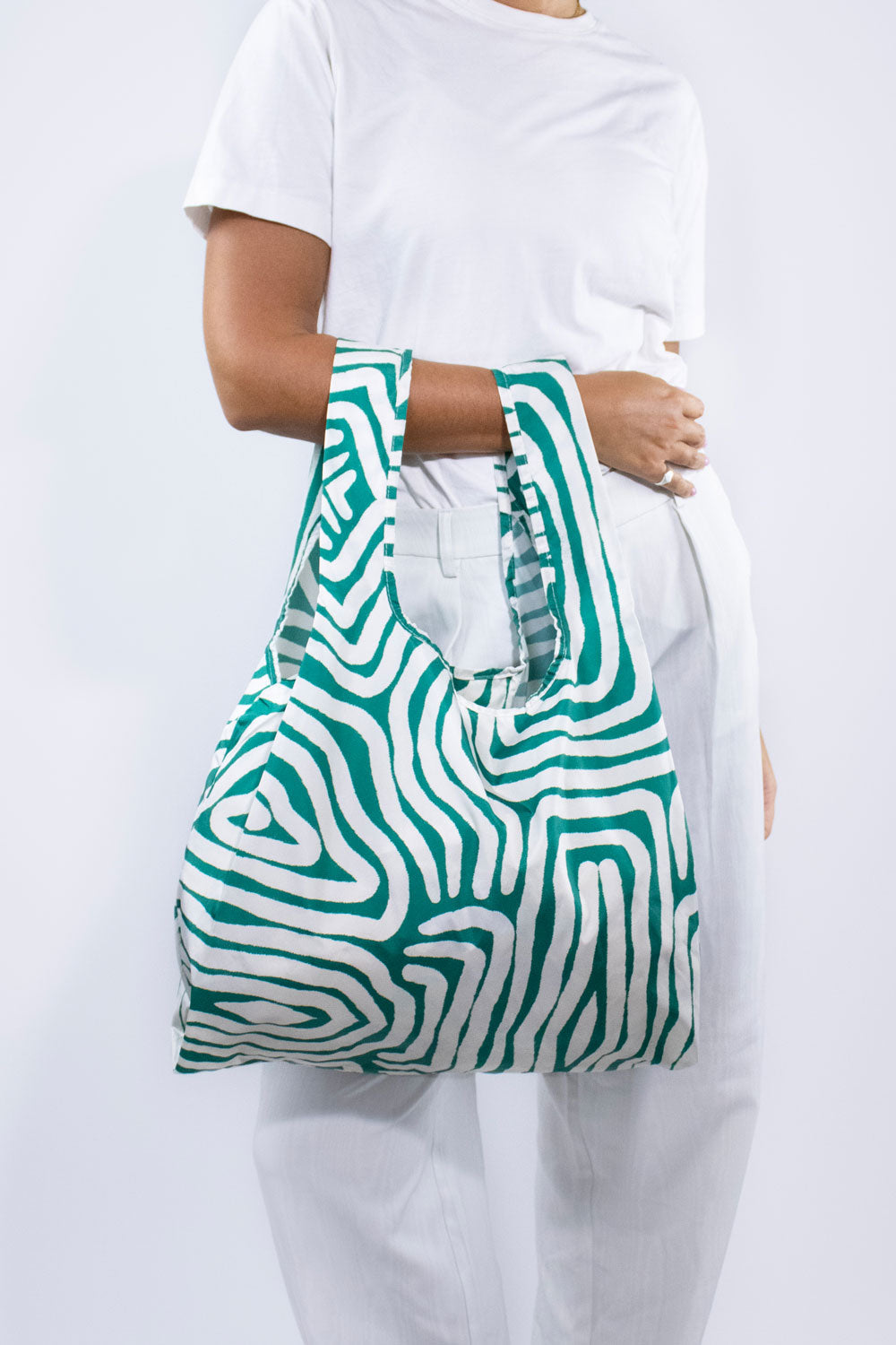 Lines Medium Reusable Bag