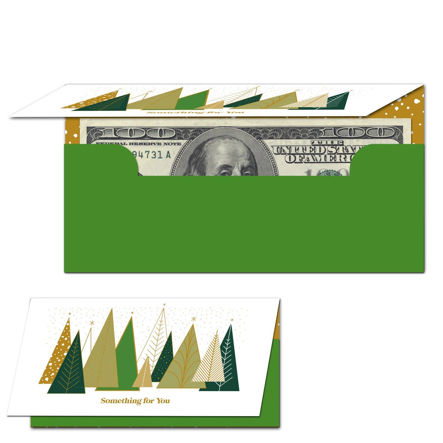 Geometric Trees Money Card