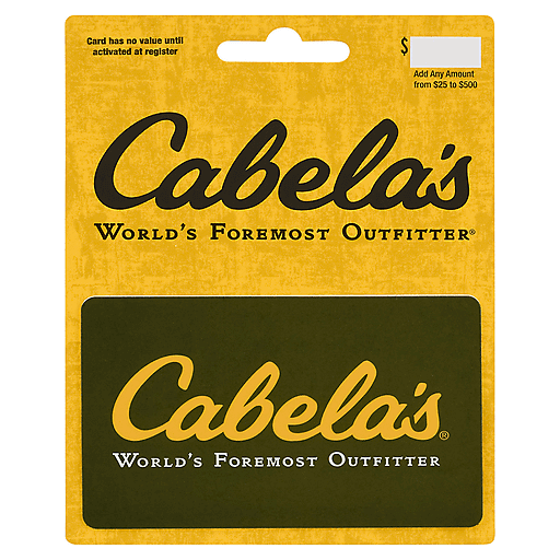 Cabela's Gift Card -