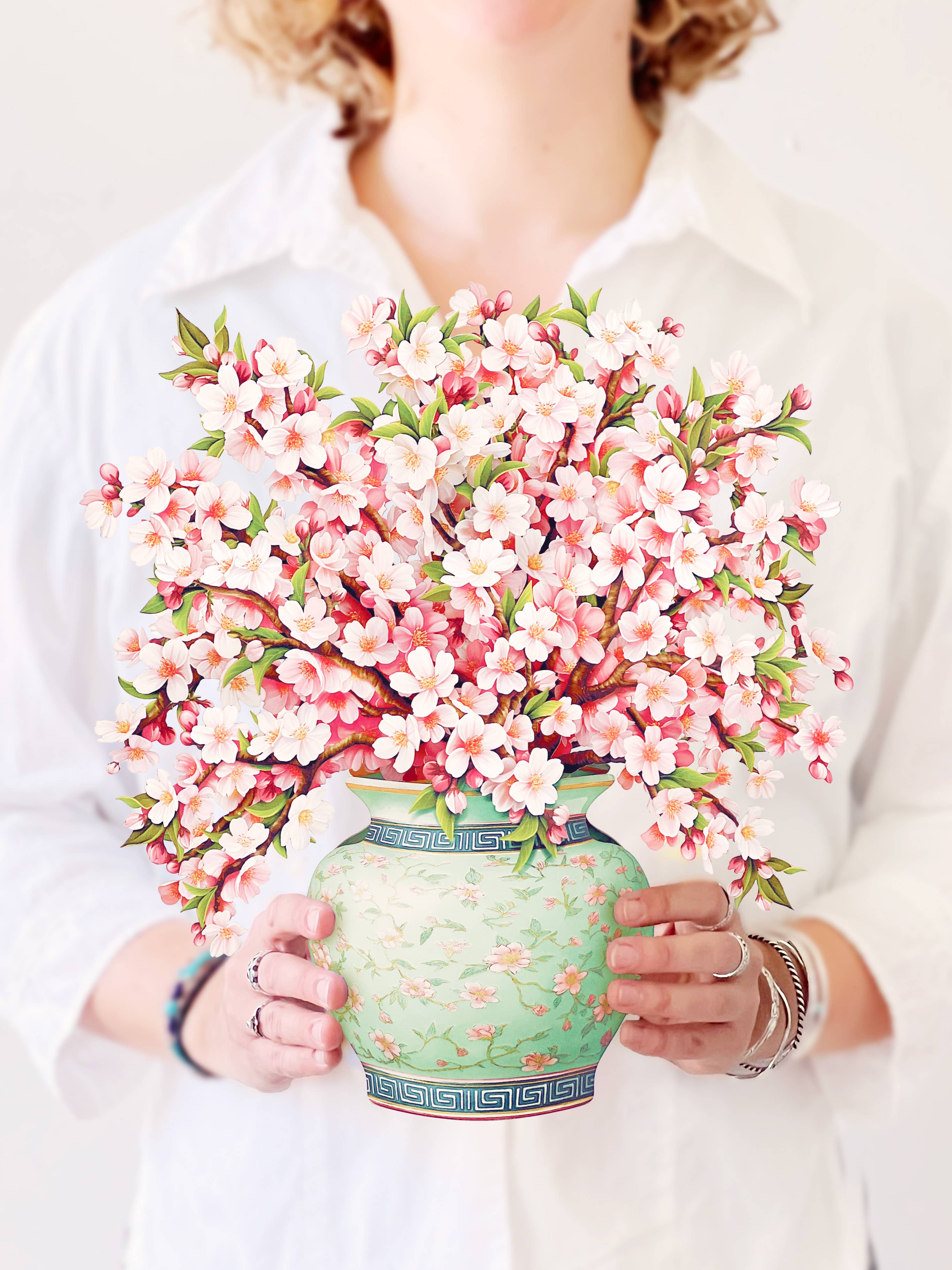 FreshCut Japanese Cherry Blossoms Pop-Up Card