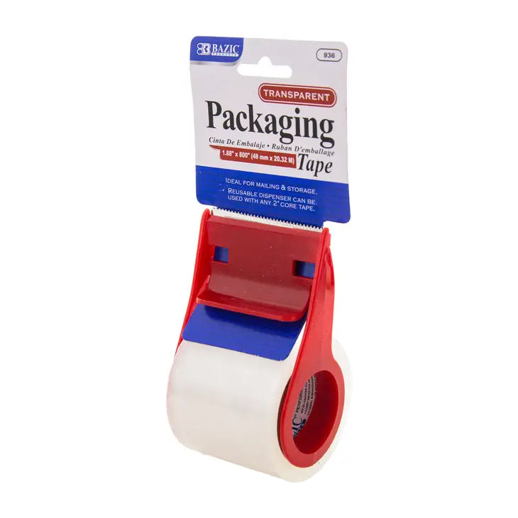 Clear Packing Tape with Dispenser