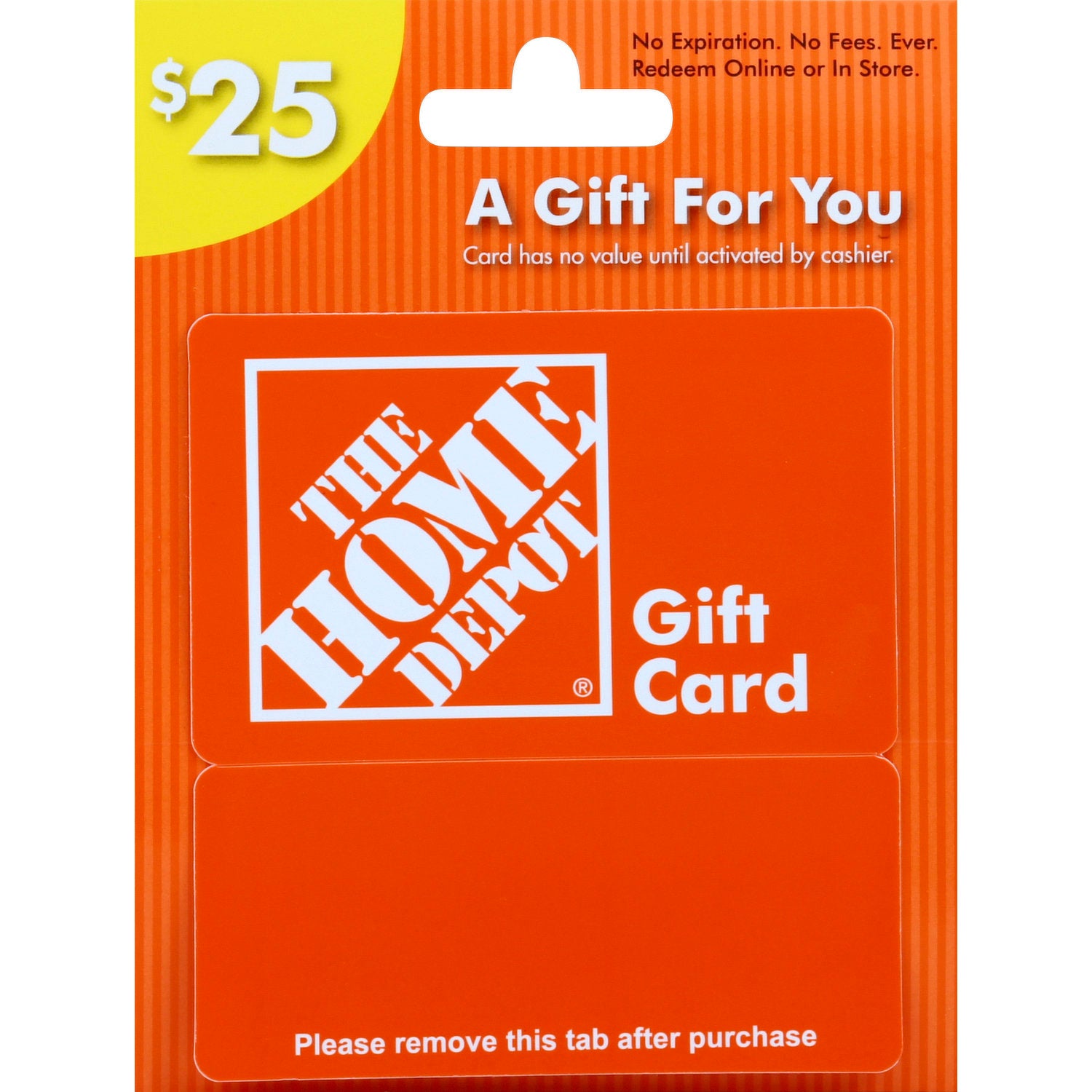 Home Depot $25 Gift Card