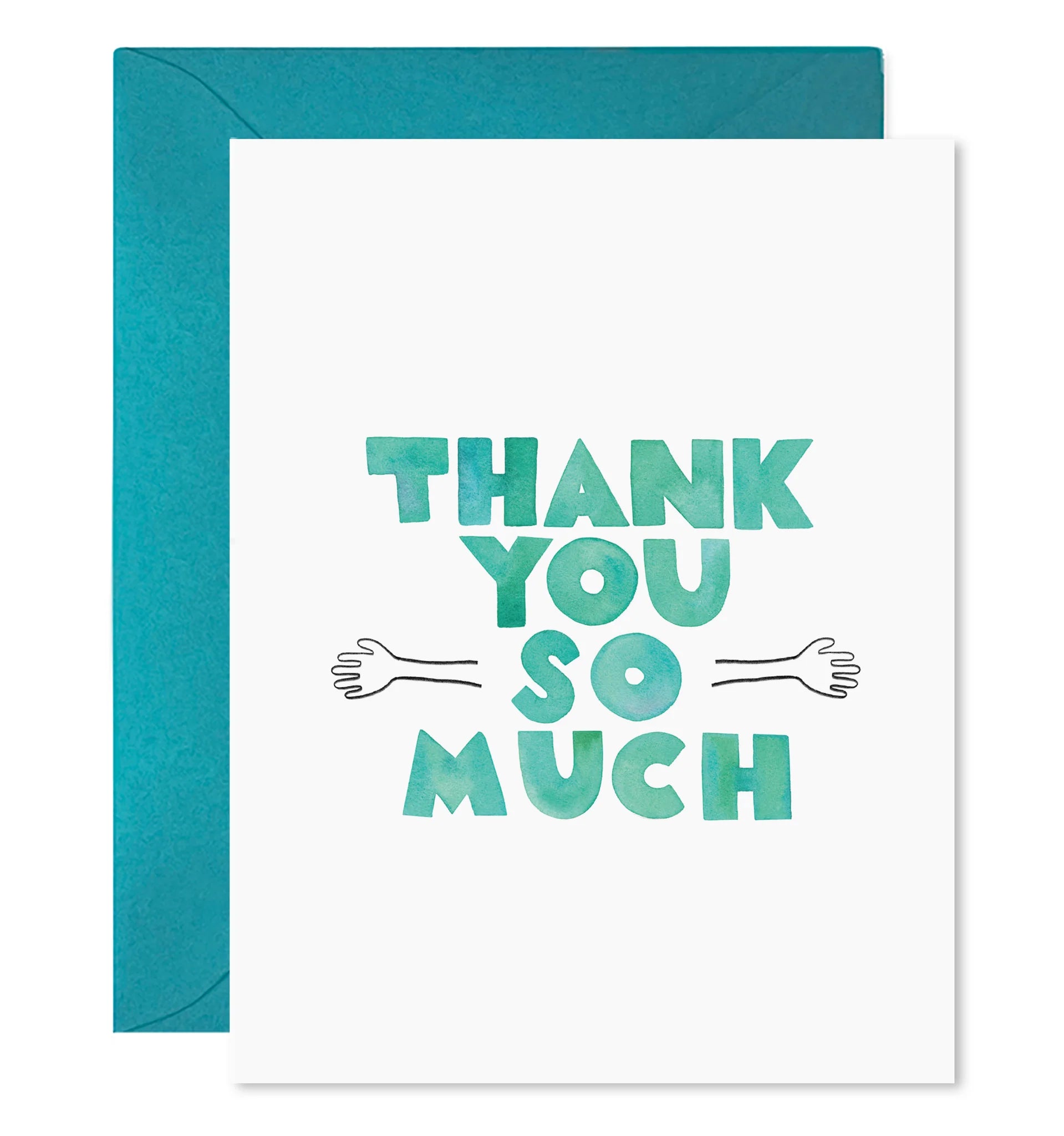 Thank You Hug Greeting Card