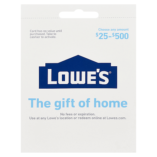 Lowe's Gift Card