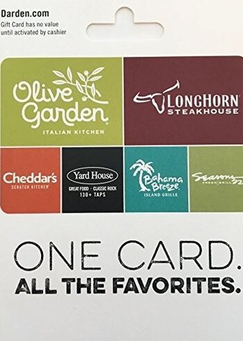 Darden Restaurants Gift Card - $100