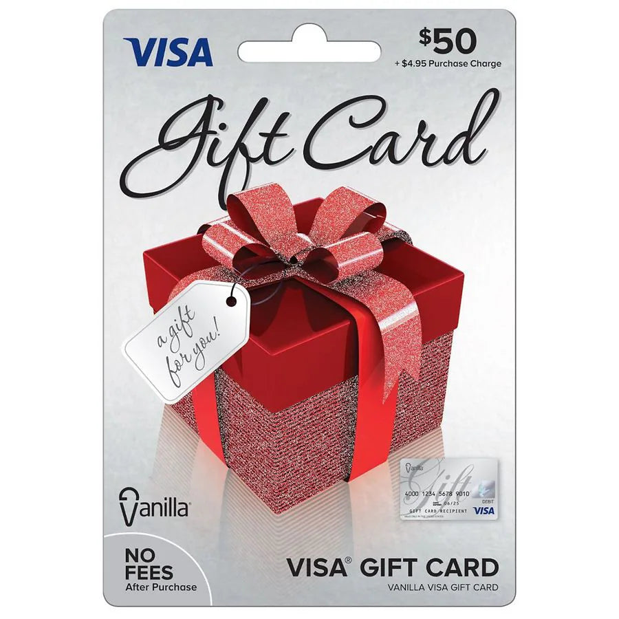 Vanilla Visa $50 Gift Card