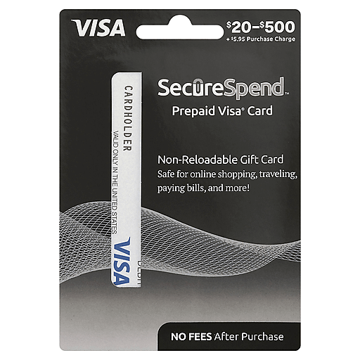 Prepaid Visa Card (Non-Reloadable)