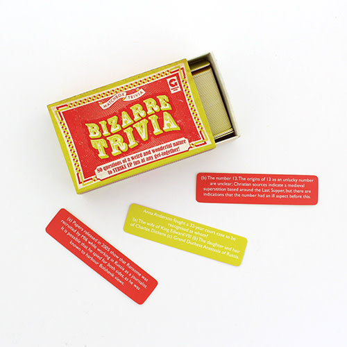 Matchbox Trivia Game