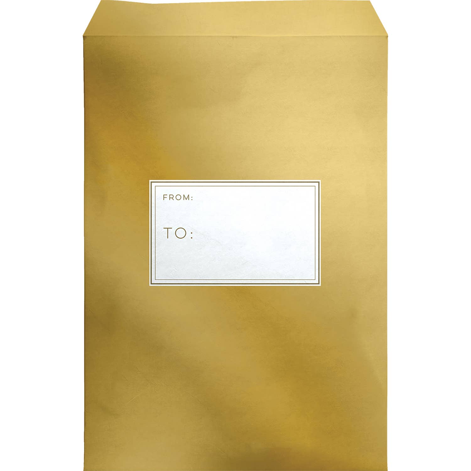 Metallic Gold Mailing Envelope - Medium