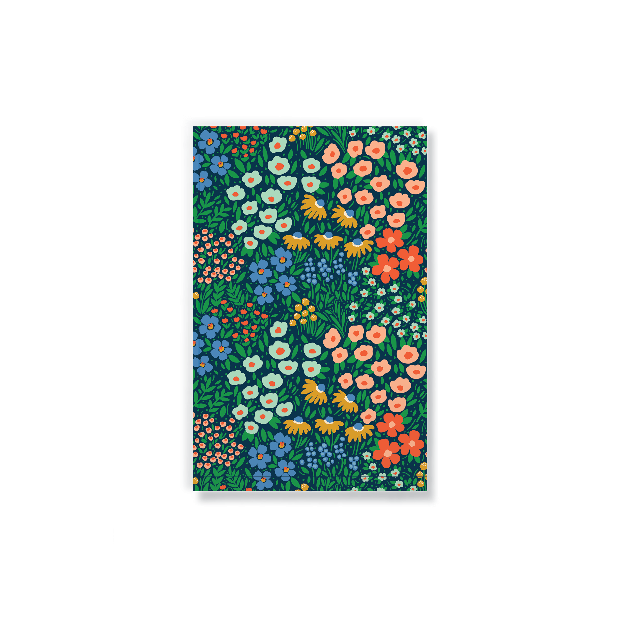 Navy Garden Classic Journal Notebook