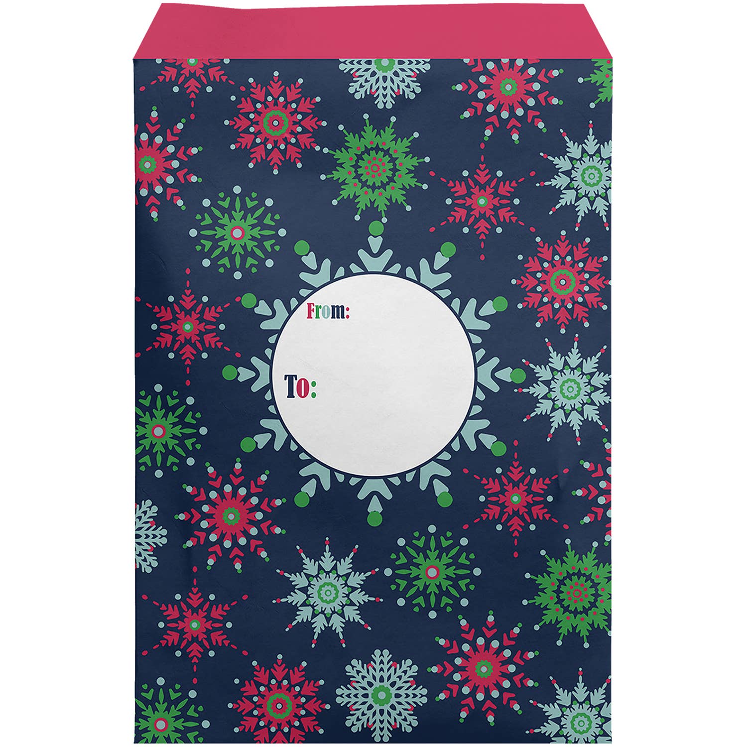 Midnight Snowflake Mailing Envelope (Medium)