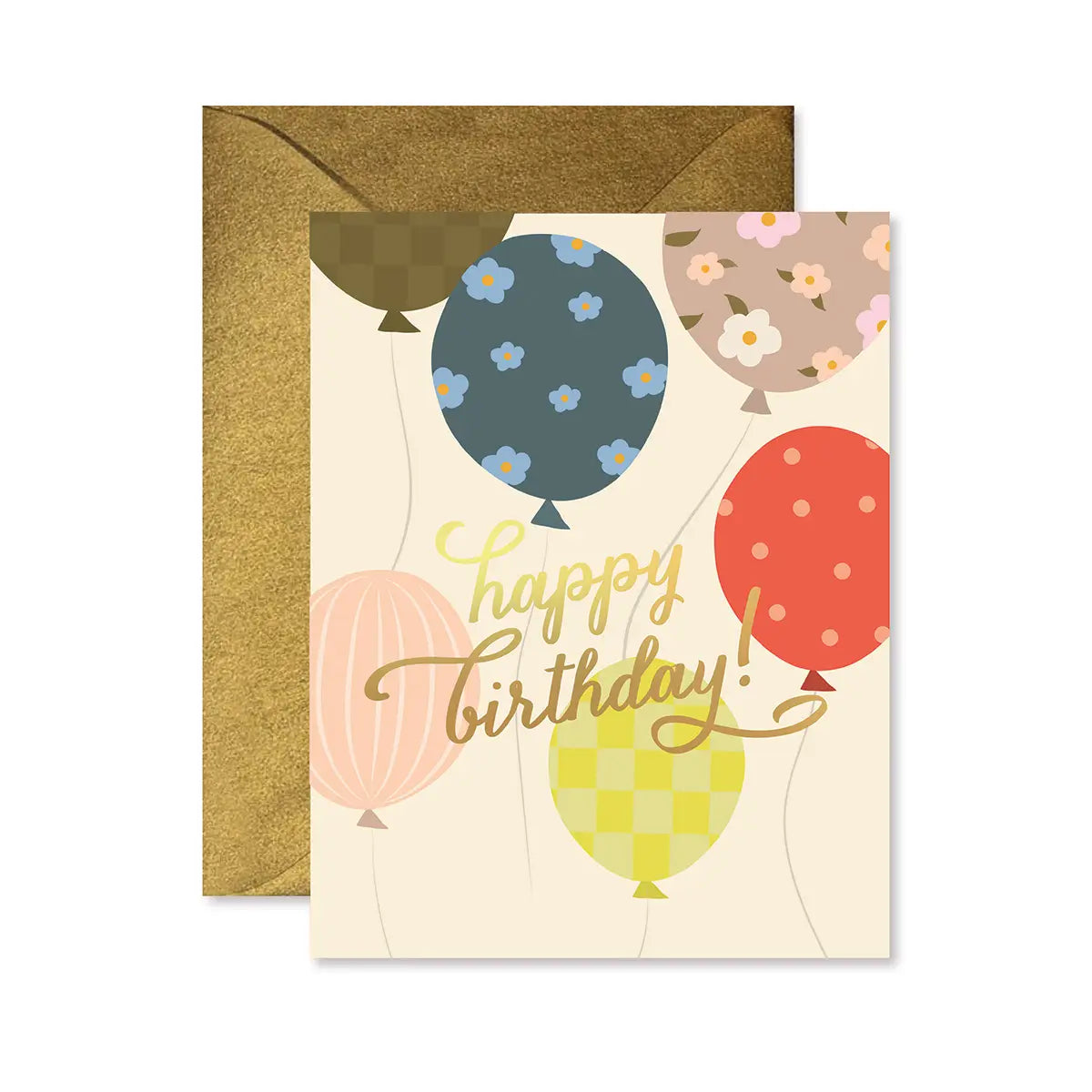 Birthday Balloon Release Greeting Card