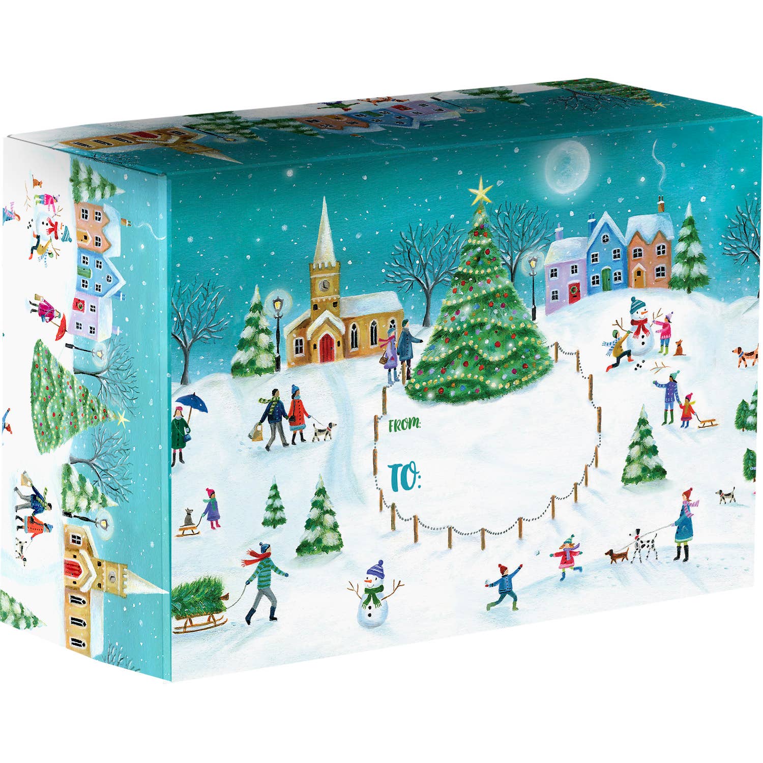 Christmas Village Mailing Box - Medium