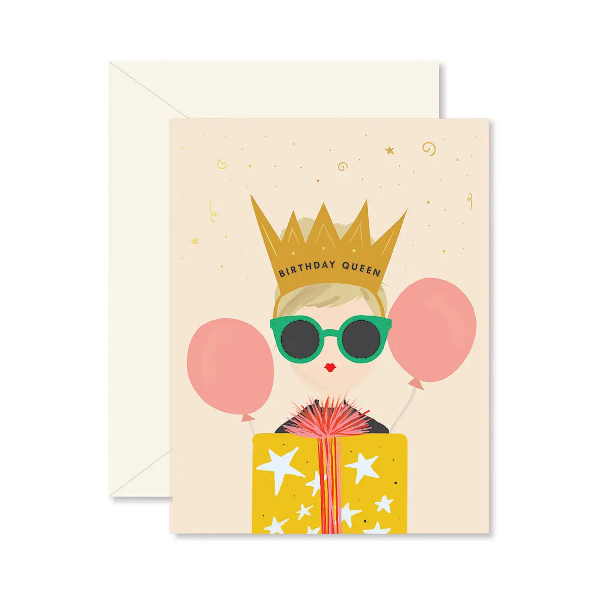 Birthday Queen Greeting Cards