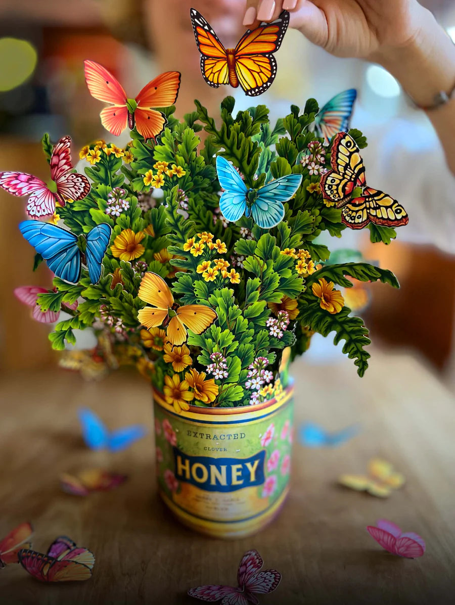 FreshCut Butterflies & Buttercups Pop-Up Greeting Card