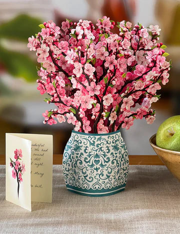 FreshCut Cherry Blossom Pop-Up Greeting Card