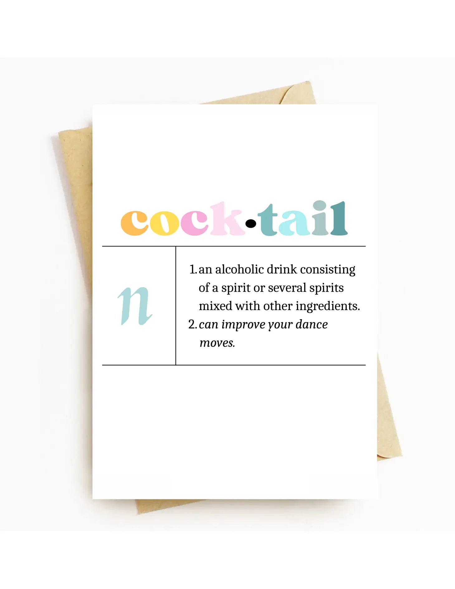 Cocktail Greeting Card