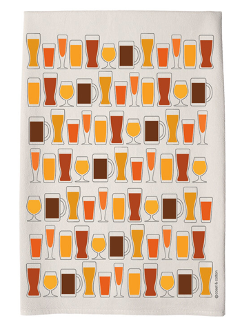 Coast & Cotton Hand Towel - Beer